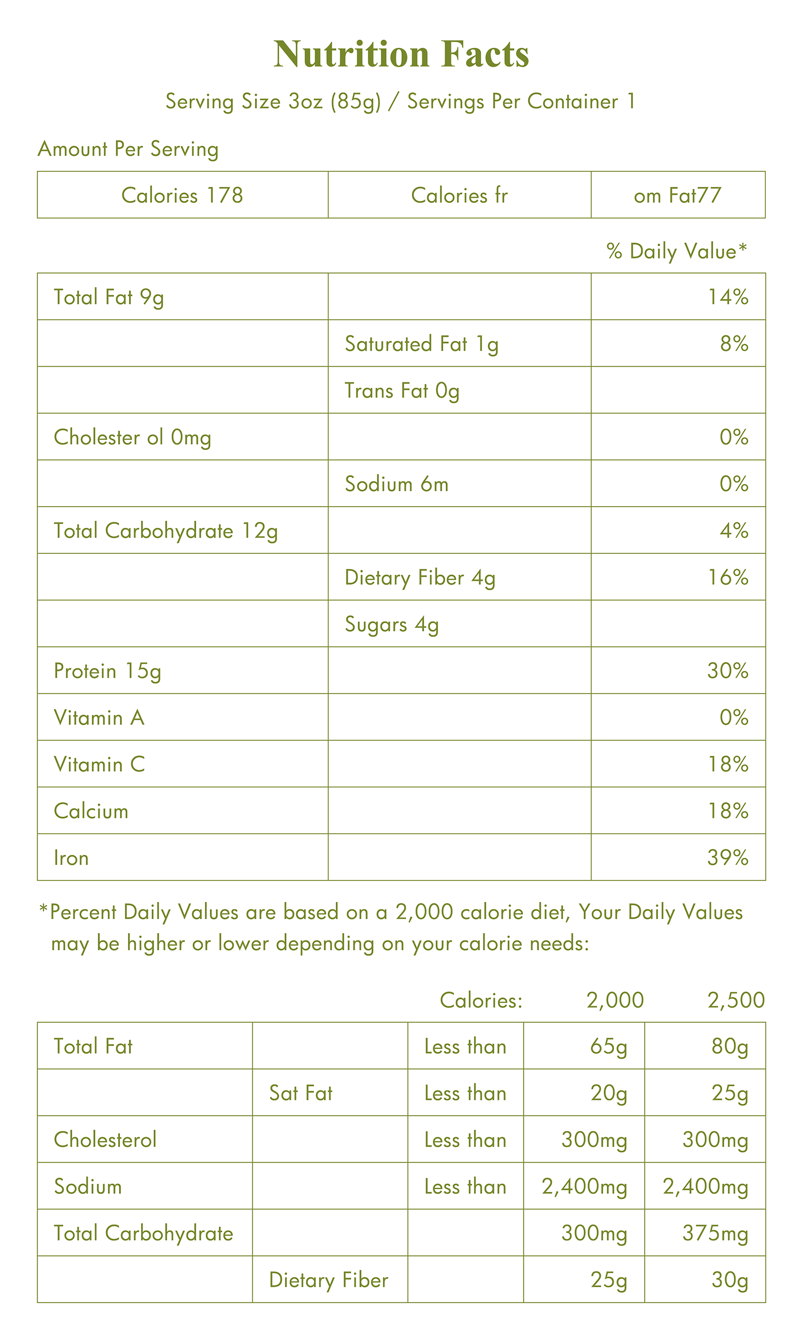 Nutrition Facts